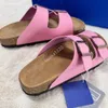 Sandals Designer Sandals Germany Sandal Shoes For Men Women Slides Fashion Summer Beach Slippers Loafer Slippers Suede Leather Buckle Slide Flip Flops size 35-45