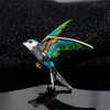 Brooches Swallow Bird Brooch Women Imitation Enamel Simple Sweater Pin Korean Luxurious Grand Clothes Lapel Accessories Gift