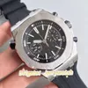 Orologi meccanici automatici da uomo di moda AAA stile classico cinturino in caucciù da 43 mm orologi da polso di alta qualità stile sportivo Hardlex