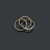 schroefcarter ringen nageljuwelen tricolor tricyclische volledige diamanten ringliefhebbers intercolor e9qr