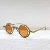 Lunettes de soleil RG1911TI Petit rond Clip Up Pure Titanium Designer Marque Extra-légère Cadres de lunettes