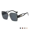 2024 Marke CIJCCI Design Sonnenbrillen Großhandel außerhalb Strand Sonnenbrille Frauen Männer Designer Lesesonnenbrille Metall Übergroße Sonnenbrille Vintage weiblich UV400 G18