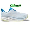 Designer Clifton Sneakers Chaussures de course Bondi 8 9 Sneakers One Womens Anthracite Randonnée Chaussures Breffable Mens Outdoor Sports Trainers High Quality