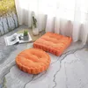 Poduszka inyahome zagęszcza okrągłe kwadratowe siedzenie podłogowe s tatami mat pad otoman pufs miękkie poduszki medytacyjne do odczytania