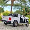 Diecast Model Auto Schaal 1/32 RAM TRX Pickup Truck Metalen Diecast Legering Speelgoed Auto's Modellen Voor Jongens Kinderen Kids Off-road Voertuig Hobby CollectionL2403