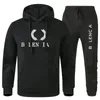 Designer Men Tracksuit Dance Hoodie Fashion Hip Hop Top High Quality Hooded Sweatshirt och Sweatpants Two Piece Set