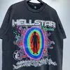 2024 T-shirt män kvinnor hiphop grafiktryck toppar vintage tee hög kvalitet överdimensionerade korta ärm tshirts