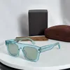 0711 مستطيلات شمسية لامعة سوداء سوداء الرجال نساء صيف صيف شمس Sonnenbrille أزياء ظلال UV400 نظارات