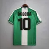 Nigeria 2024 Soccer Jerseys 18 19 22 24 25 Nigerian Football Shirt Mens Okocha Kanu Babayaro Uche West Iheanacho Training Suit 94 96 98 Uniform 1994 1996 1998 RETRO