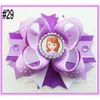 Carton de 4,5 pouces Cartoon Single Circle Bow Accessoires