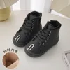 Stiefel Kinder Freizeitschuhe High Top Jungen Winter Seitlicher Reißverschluss Mädchen Warme Turnschuhe Bequeme Kinder Knöchel Plüsch Schnee