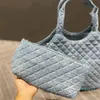 Sacs de créateurs Diamant Sac à main Femmes Grand Logo Sac fourre-tout en cuir Simple et généreux Sac à bandoulière Messenger avec portefeuille