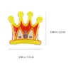 Spille 25 pz Spilla a Forma di Corona Luminosa Tiara Spilla Lampeggiante Risvolto Forniture Incandescenti Accessorio Regalo Vestire Oggetti di Scena Decor