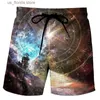 Shorts pour hommes Maillots de bain pour hommes Casual Digital 3D Imprimé Surf Board Short Enfants Shorts de plage Hommes Trunks Masculina Maillot de bain Pantalons de sport Briefs Y240320