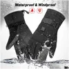 Gants de ski Herobiker Moto imperméable à l'eau chauffée Guantes Moto Touch Sn alimenté par batterie moto course équitation hiver livraison directe S Otnzg