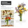 Fiori decorativi Staccabile Bouquet Stand Ferro Supporto da tavolo Espositore Fiore Floreale Riser Matrimonio regolabile