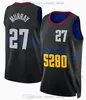 Men's 2024 City Basketball Nikola Jerseys 15 Jokic Jamal 27 Murray Aaron 50 Gordon Kentavious 5 Caldwell-Pope Michael 1 Porter Jr. Reggie 7 Jackson 8 Watson Edition 5280