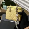 سلاسل المينا الكلاسيكية مصممة فاخرة CC Box Crossbody Bag French Fashion Woman Case Lostt