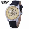 Winner Manual Hollow Mechanical Watch Foreign Trade Cross-Border Mens Watch One Piece Drop Wristwatches275l