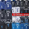 Paolo Banchero Penny 1 Hardaway Basketball Jersey Orlandos Magics Jersey Retro Tracy 1 McGrady Men Cousued Men Black White T-shirt