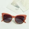 Sunglasses Vintage Cat Eye Women Brand Designer Sun Glasses Female Fashion Candy Colors Gradient Travel