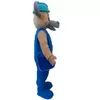 2024 SUPER CUTE BLUE BULL MASCOT Temat Fancy Dress Costume Christmas Costume Halloween Mascot Costume