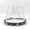 Bérets Chapeau d'été Accessoires de ceinture de paille perlée à la main pour hommes et femmes Fedora Décoration de mode