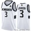 UCF Knights Jersey College 농구 25 Taylor Hendricks 12 Ithiel Horton 13 C.J. Kelly 3 Darius Johnson 4 Brandon Suggs 2 Michael Durr Stitched University NCAA