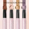 Eye Shadow 12 Colors Lazy Eye Shadow Stick Pearl Glitter Brightening Highlight Eyeshadow Silky Long Lasting Shimmer Makeup Matte ToolL2403