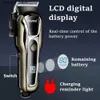 Electric Shavers Kemei hair clipper mens electric shaver professional wireless Q240318