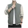 Jaquetas masculinas Homens Casual Esporte Jaqueta Casaco de Beisebol Slim Fit Unisex Uniforme Bomber Oversized 2024 E98