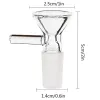 4-Piece 14mm Glass Bowl Set, Decorative Transparent Glass Funnel Set