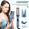 Irons Ckeyin Automatic Hair Curler Professional Curling Iron Electric Rotating Curls Big Waves Ceramic Curly Magic Auto Curler Wand