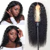 Синтетические парики Синтетические длинные черные вьющиеся волосы с кукурузной завивкой Маленький африканский парик Высокая плотность имитации естественного цвета Черный женский вьющийся парик 240328 240327
