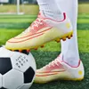 Futebol novo masculino tf quebrado treinamento de gramado artificial ag unhas longas jovens estudantes sapatos esportivos