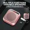 Portable Speakers Loud Sound Audio Amplifier Loudspeaker System Caixa De Som Speaker Amplified Music Box USB Voice Microphone For Teachers Speech 24318