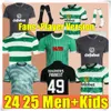 24 25 CELTS Jerseys de futebol Kyogo Camisa de futebol Edouard Origins 23-24 Joseph Celtic Daizen Reo Jota Griffiths Turnbull 120 anos Hoops Forrest Irish Origins Special Special Special Special Special