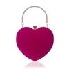 Hip Shoulder Bags Heart-shaped Designer Handbag Womens Fashion Makeup Bag Dinner Bag Handbag Tote 240311