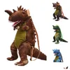 Backpacks 20 Designs Ins Cute Cartoon Dinosaur P Backpack Girl Boy Double Shoder Bags Big Capacity Birthday Gift Drop Delivery Baby Ki Dhz3M