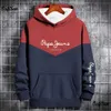 Herrtröjor tröjor mode street hoodie brev tryck utomhus hoodie vintage hooded tröja överdimensionerade kläder vårlång ärm 24318