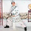 Traditionella operaer Kungfu Fighter Man Clothing Mandarin Jacket + Pants + Hat Peking Opera Men's Drama Costumes Wusheng Clothes