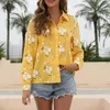 Blusas de mujer Moda Mujer 2024 Camisas y ropa de trabajo hermosa Ropa de gasa para mujer Tops Tallas grandes