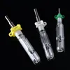 Nector Collector Kits 10mm 14mm 18mm Joint Dab Straw Dabber Dish Mini Oil Rigs NC Set Mini Dab Rigs NC9