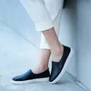HBP Non-Brand Factory Casual da donna bianco primavera nuove scarpe basse da donna scarpe casual da tavolo in pelle mocassini