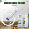 Other Household Cleaning Tools Accessories Refrigerator Drain Dredge Set Long Flexible Brush Fridge Hole Cleaner Scrub Home Suction Syringe Device 240318