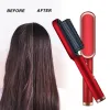 Irons Negative Ion Electric Hair Rätare Curler Lazy Comb Flat Artifact Brush