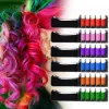 Farbe Ungiftig Einmalige Haarkreide Farbkamm Farbstoff Cosplay Waschbar Haarfarbe Kamm Salon Haarwachs für Party Make-up