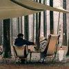 Chaise lunaire pliable et allongée, mobilier de Camping, pêche en plein air, siège à dossier en tissu Oxford allongé, pour Camping pique-nique barbecue plage