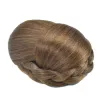 Chignon jeedou j03611 syntetiska flätade chignon -klipp på hår bulle updos täcker hår kvinnors munk nåd och delikatess