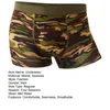 Underbyxor Herrens modala underkläder andas snygg kamouflagedesign mitt i midjan dagliga slitboxare för utomhussporter shorts shorts